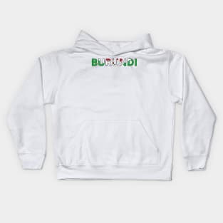 Drapeau Burundi Kids Hoodie